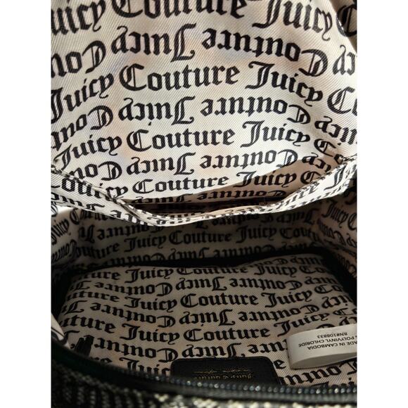 Juicy Couture Gothic Status Black Love Lock Backpack - Picture 5 of 6